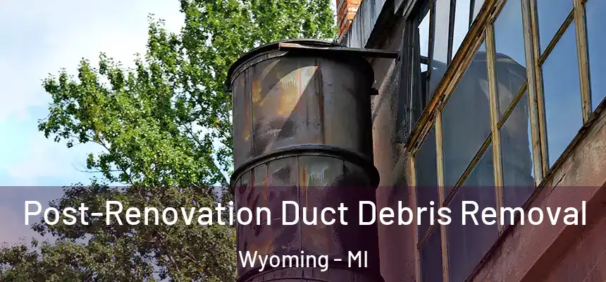  Post-Renovation Duct Debris Removal Wyoming - MI